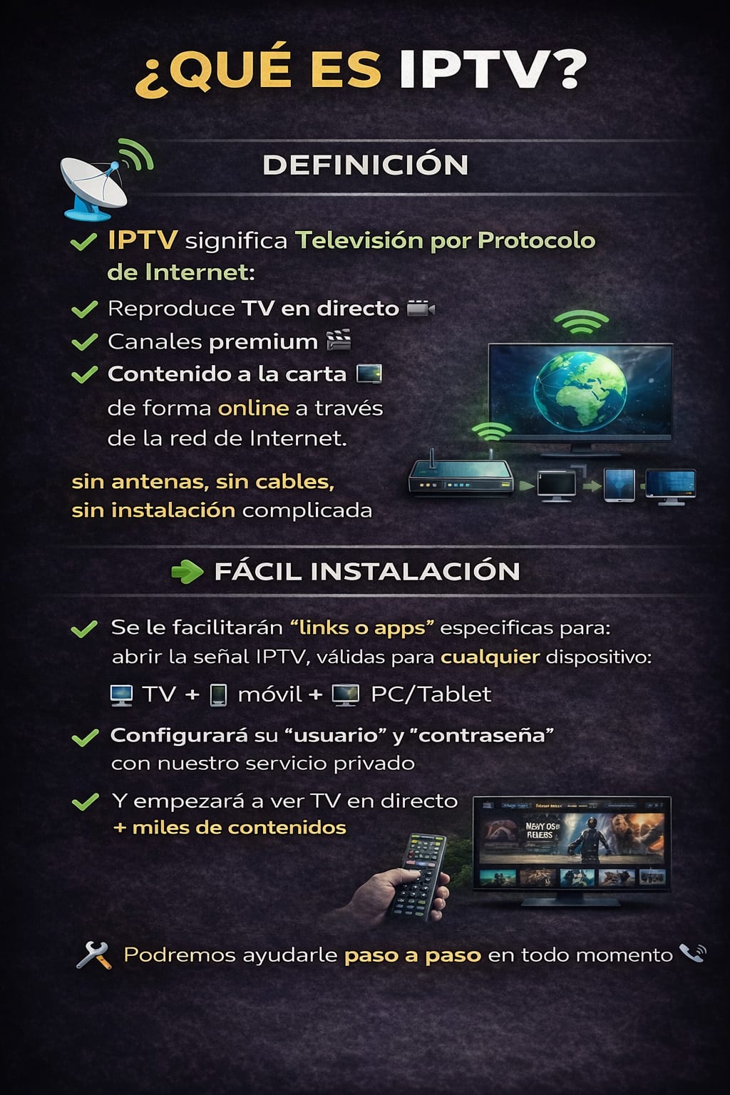 Qué es IPTV y cómo funciona
